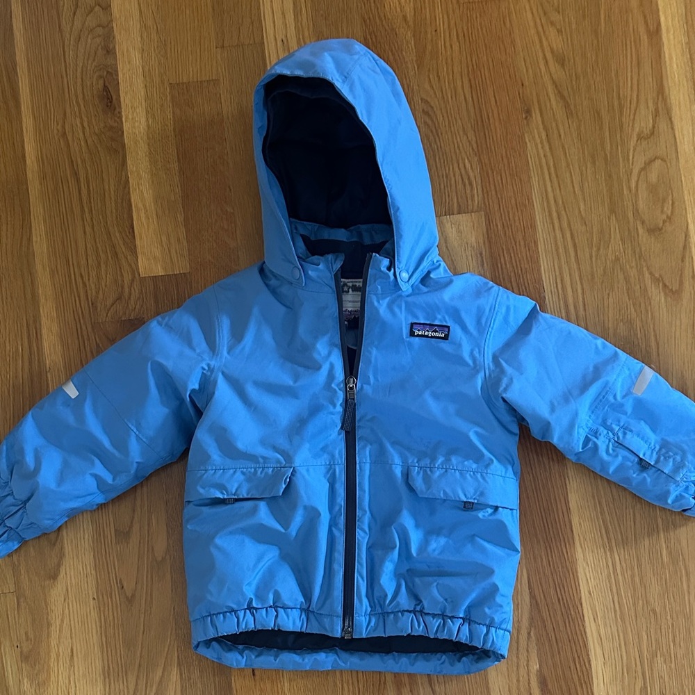 Patagonia Kids Blue Puffer Jacket